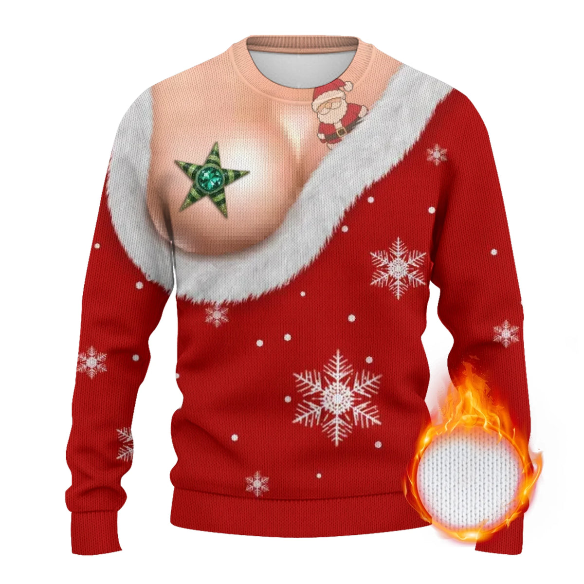 Sweat-shirt moche et drôle personnalisé - Cadeaux de Noël ou d'anniversaire personnalisés