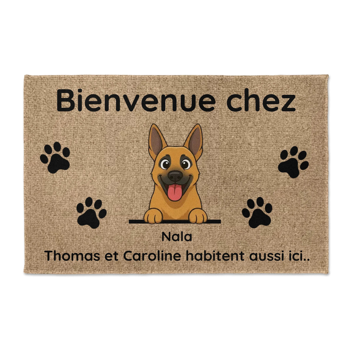 Tapis décoratif personnalisé pour la maison