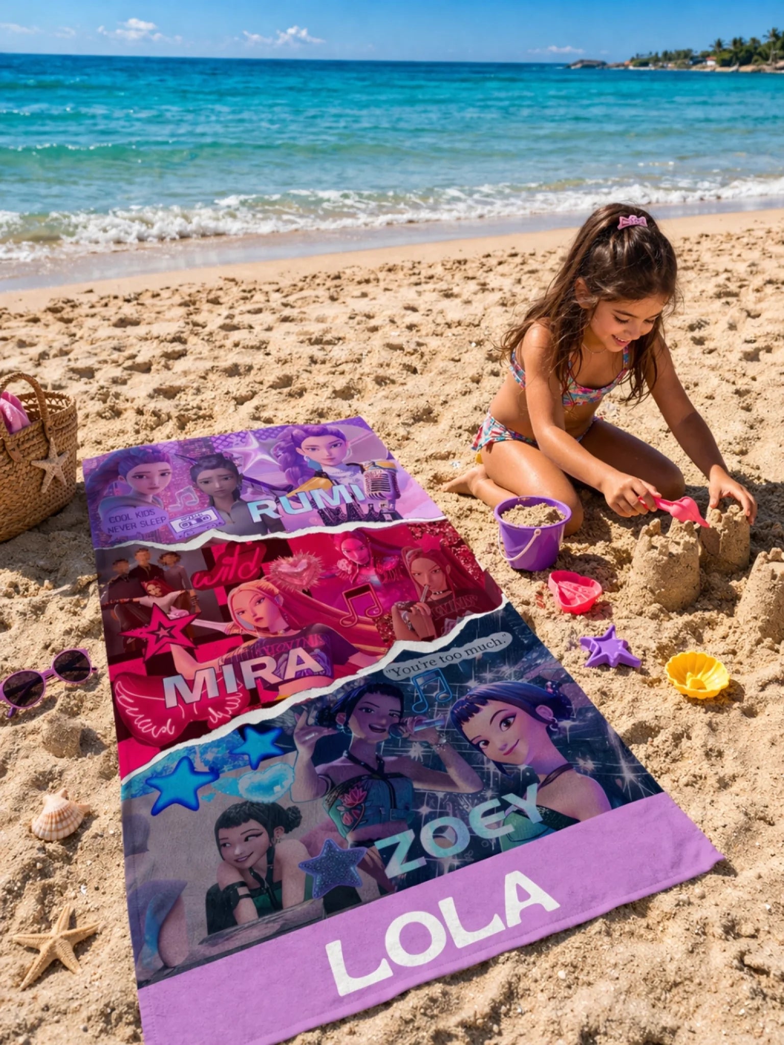 Jour ensoleillé à la plage