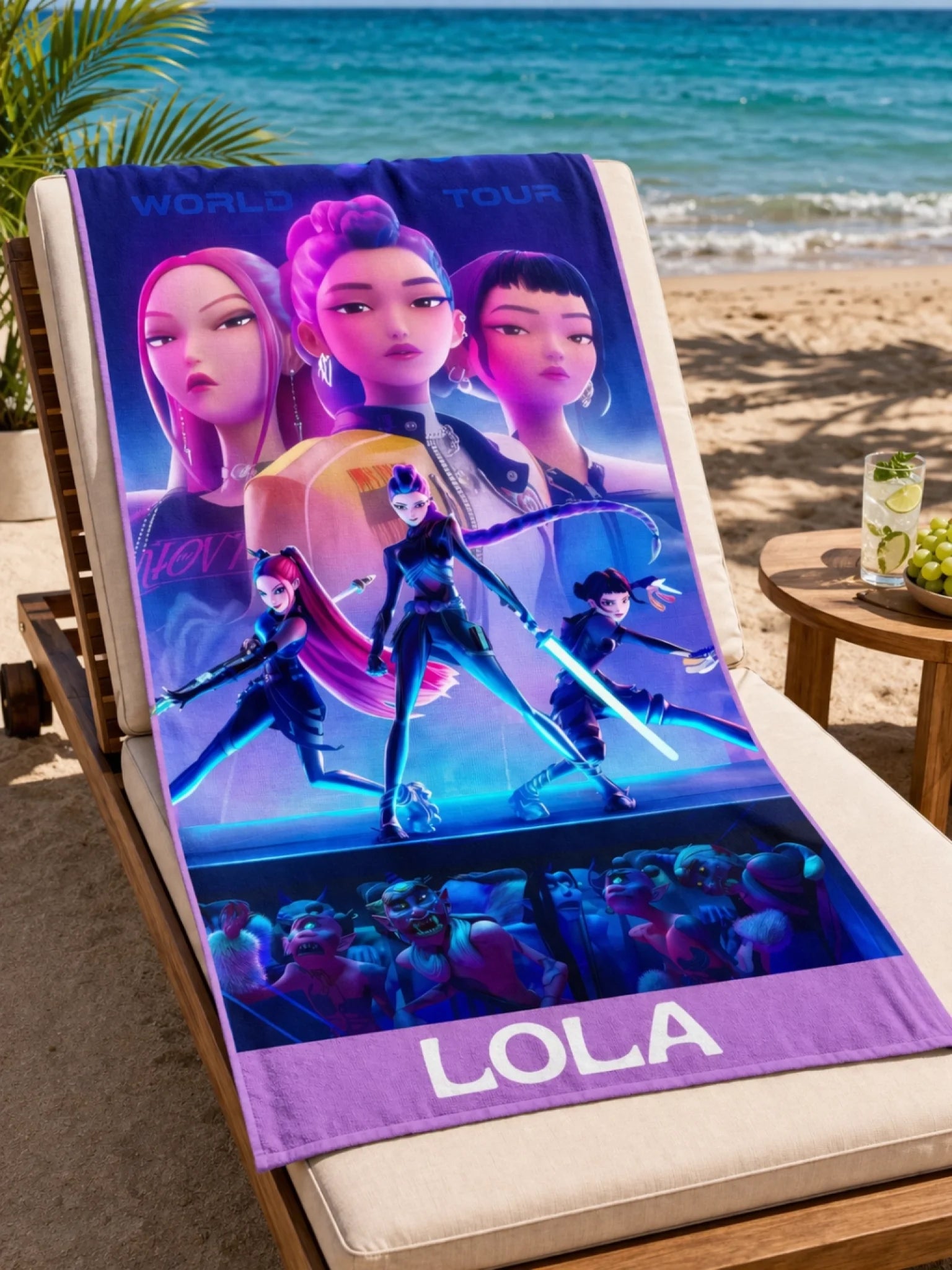 Chill à la plage avec style