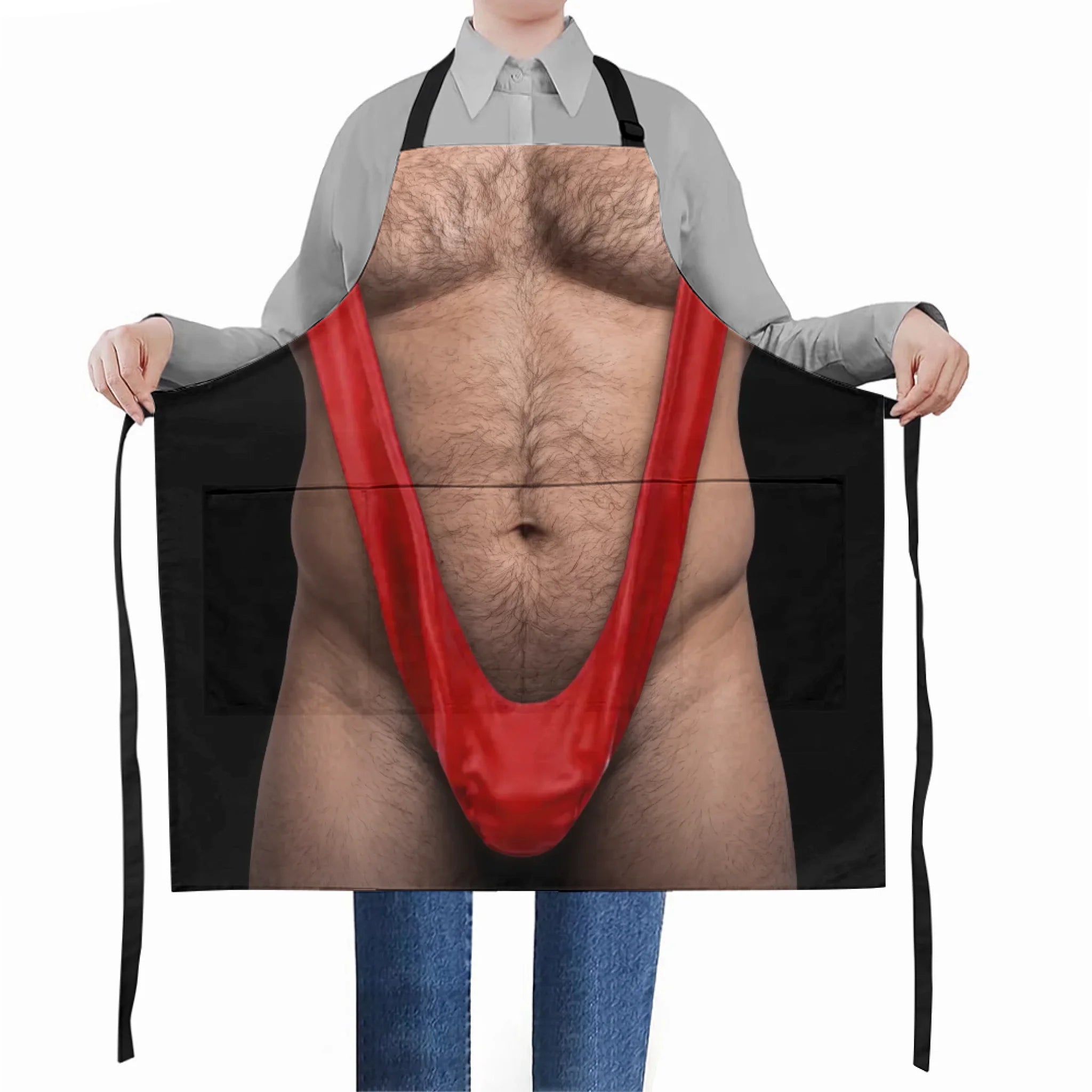 Tablier personnalisé avec poche – Cadeaux pour hommes