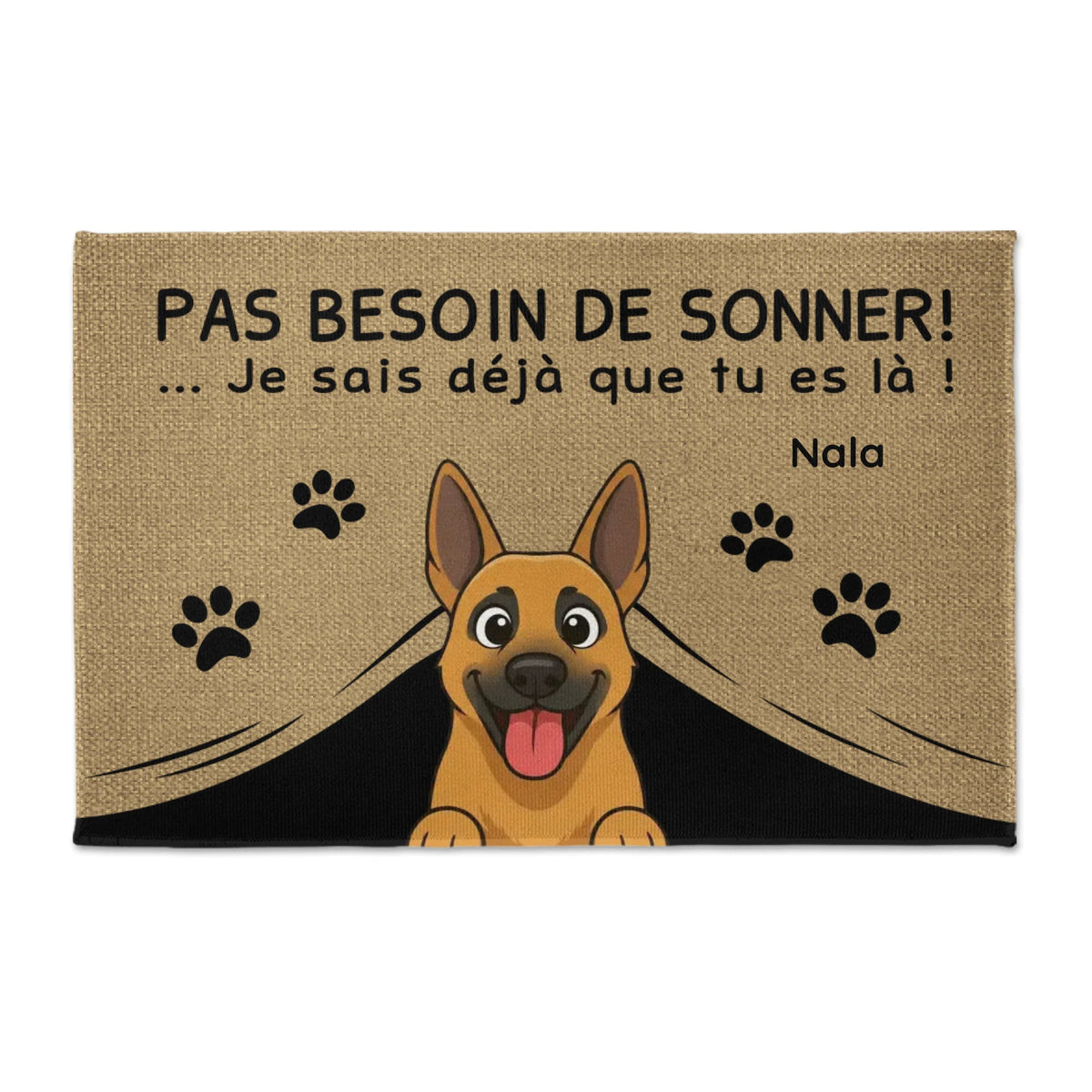 Tapis décoratif pour la maison – Pas Besoin De Sonner